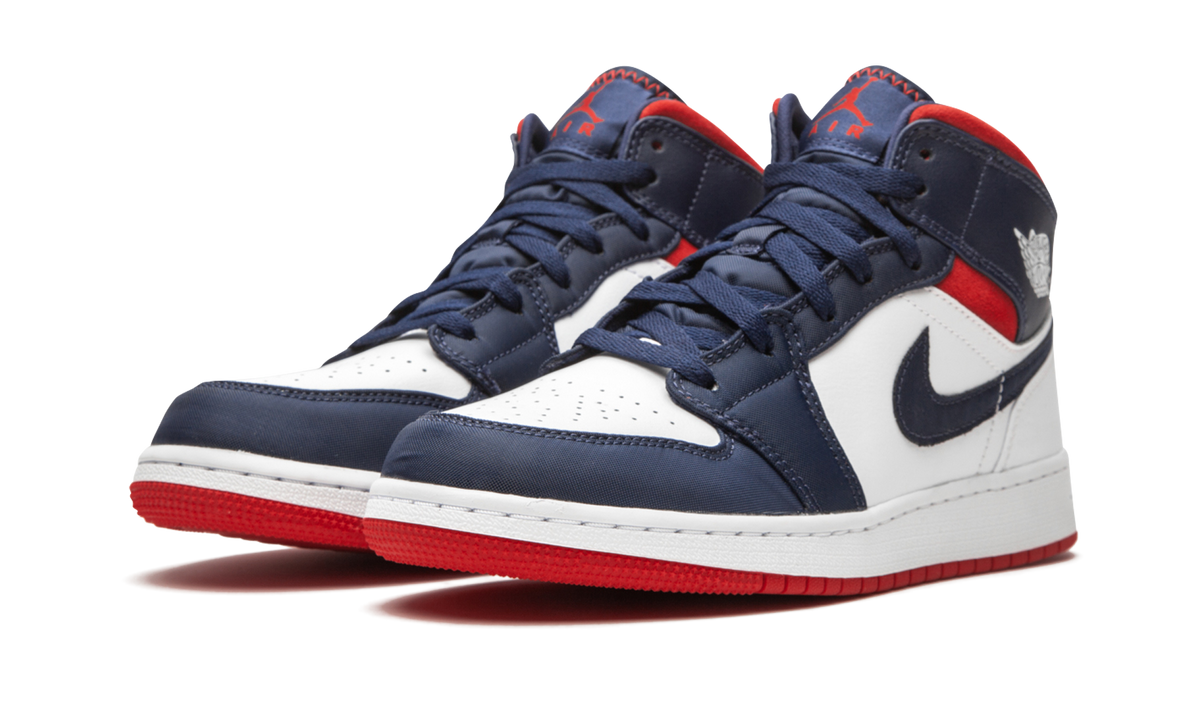 Air Jordan 1 Mid SE GS USA BQ6931 104