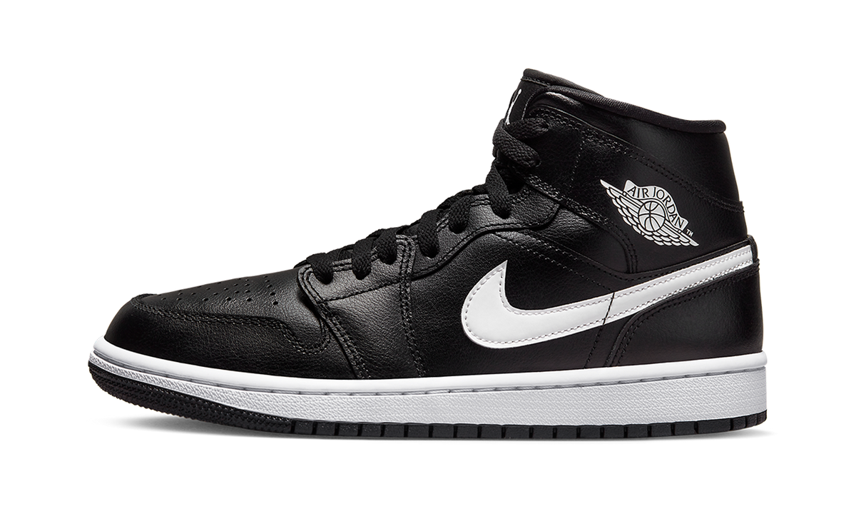 AIR JORDAN 1 MID WMNS Black / White DV0991 001